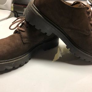 Aster suede boys shoes